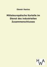 Mitteleuropaische Kartelle Im Dienst Des Industriellen Zusammenschlusses: Ein Lehrbuch Von 1922. Fur Studierende Und Konstrukteure