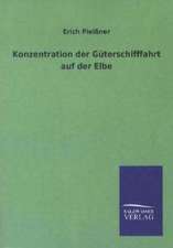 Konzentration der Güterschifffahrt auf der Elbe