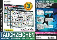 Info-Tafel-Set Tauchzeichen