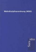 Wehrdisziplinarordnung (WDO)