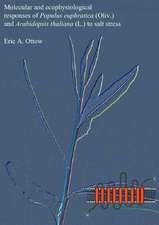 Molecular and ecophysiological responses of Populus euphratica (Oliv.) and Arabidopsis thaliana (L.) to salt stress