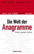 Die Welt Anagramme