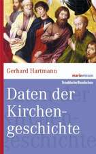 Daten der Kirchengeschichte