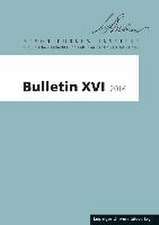 Bulletin XVI / 2014