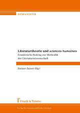 Literaturtheorie und 