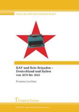 RAF und Rote Brigaden ¿ Deutschland und Italien von 1970 bis 1985