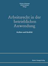 Arbeitsrecht in der betrieblichen Anwendung