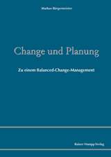 Change und Planung