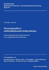 Personalpolitik in mittelständischen Unternehmen