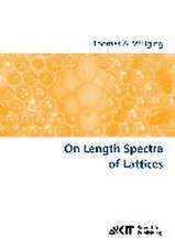 On Length Spectra of Lattices