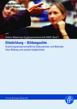 Elitebildung - Bildungselite