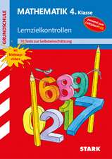 Mathematik 4. Klasse Rechnen Lernzielkontrolle Training Grundschule