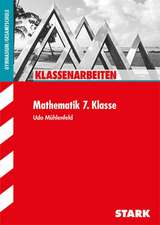 Klassenarbeiten Gymnasium - Mathematik 7. Klasse