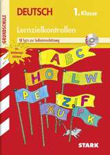 Lernzielkontrollen/Tests - Grundschule Deutsch 1. Klasse mit MP3-CD