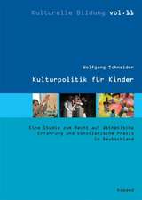 Kulturpolitik für Kinder