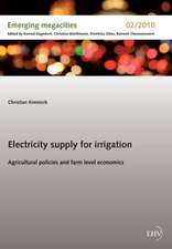 Electricity supply for irrigation