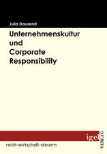 Unternehmenskultur Und Corporate Responsibility