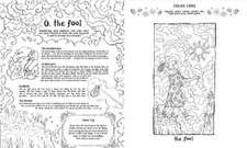 Cosmic Slumber Tarot Coloring Book