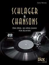 Schlager & Chansons der 20er- bis 40er-Jahre