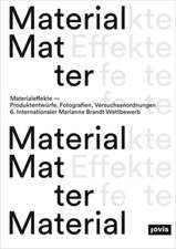 Materialeffekte – Produktentwürfe, Fotografien, Versuchsanordnungen – 6 Internationaler Marianne Brandt Wettbewerb