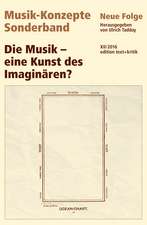 Die Musik - eine Kunst des Imaginären?