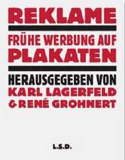 Reklame. Plakate und Werbung 1896-1937