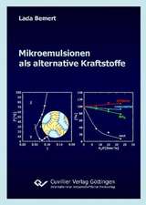 Mikroemulsionen als alternative Kraftstoffe