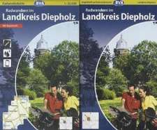 Landkreis Diepholz 1 : 50 000 Radwanderkarte