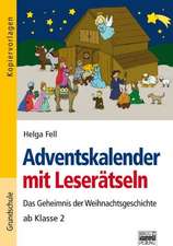 Adventskalender mit Leserätseln