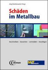 Schäden im Metallbau