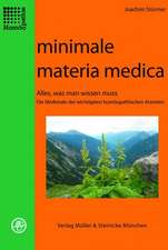 minimale materia medica Band 1