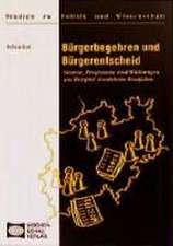 Bürgerbegehren und Bürgerentscheid