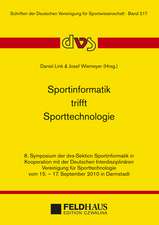 Sportinformatik trifft Sporttechnologie