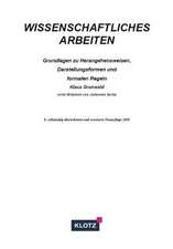 Wissenschaftliches Arbeiten