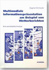 Multimediale Informationspräsentation am Beispiel von Wetterberichten