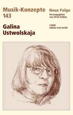 Galina Ustwolskaja