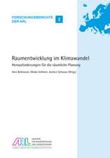 Raumentwicklung im Klimawandel