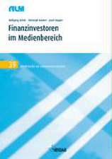 Finanzinvestoren im Medienbereich