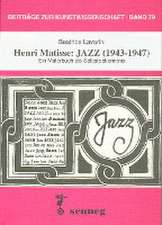 Henri Matisse: Jazz