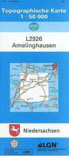 Amelinghausen 1 : 50 000. (TK 2926/N)