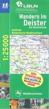 Wandern im Deister mit Deisterkreisel 1 : 25 000. Freizeitkarte