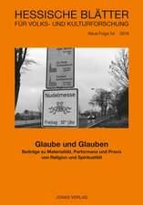 Glaube und Glauben