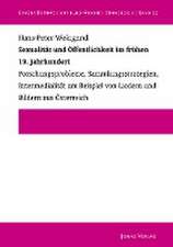 Sexualität und Öffentlichkeit im frühen 19. Jahrhundert