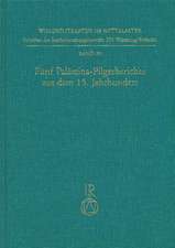 Funf Palastina-Pilgerberichte Aus Dem 15. Jahrhundert