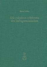 Die Primaren S-Stamme Des Indogermanischen