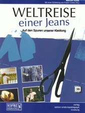 Weltreise einer Jeans