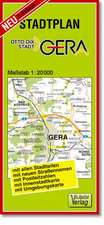 Stadtplan Gera 1 : 20 000