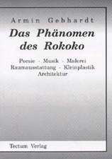 Das Phänomen des Rokoko