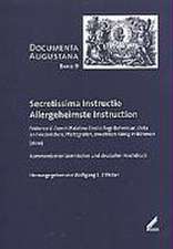 Secretissima Instructio /Allergeheimste Instruction