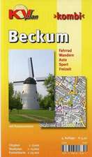 Beckum, KVplan, Radkarte/Wanderkarte/Stadtplan, 1:25.000 / 1:15.000 / 1:5.000